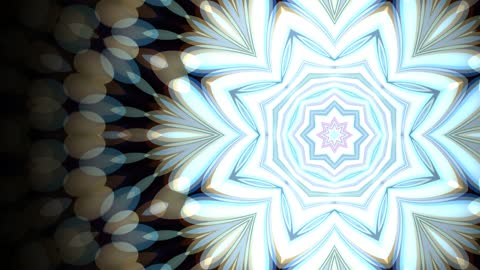 Celestial Geometric Flow Horizontal 30fps
