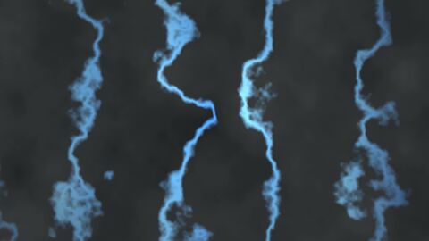 Celestial Ice Veins Abstract Blue