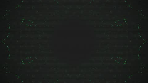 Chiptune Data Rain Matrix Core