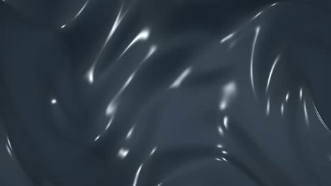 Chrome Liquid Metal Flow Reflection