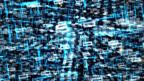 Cinematic Corporate Data Core Horizontal