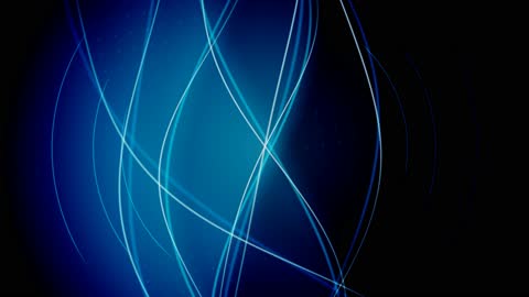 Cinematic Corporate Data Flow Horizontal