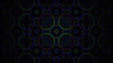 Cinematic Deep Blue Energy Fractal