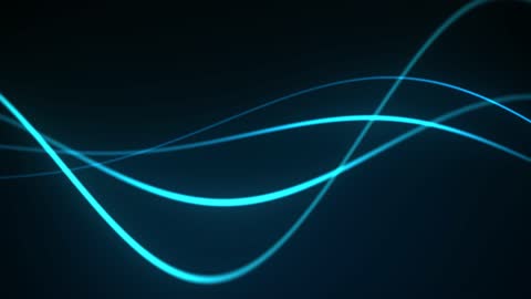 Cinematic Pulse Waveform Flow Horizontal