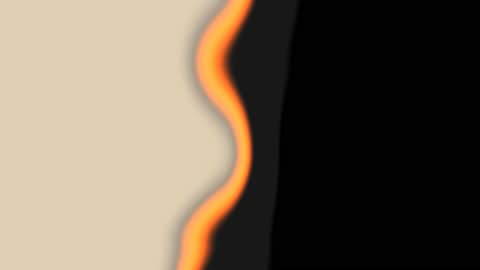 Cinematic Slow Burning Paper Edge