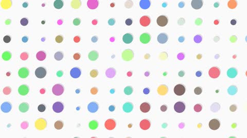 Colorful Abstract Geometric Confetti Pattern