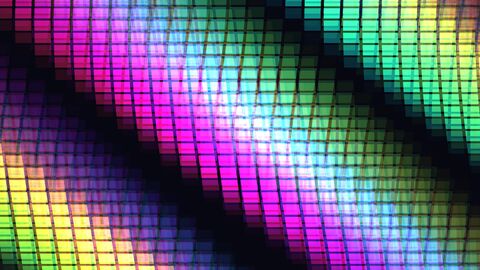 Colorful Pop Data Blocks Motion
