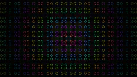 Colorful Pop Fractal Motion Background