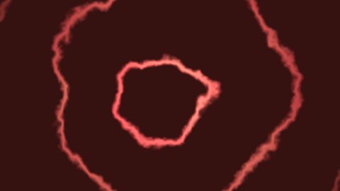 Crimson Core Pulse Abstract Red
