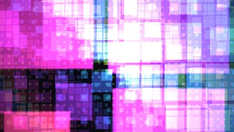 Cute Pop Fractal Blocks Motion