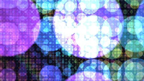 Cute Pop Fractal Bubble Background