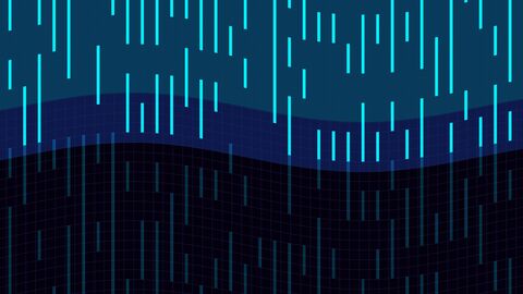 Cyber Grid Tech Horizon Horizontal