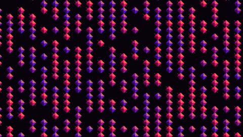 Cyber Isometric Cube Stack Matrix