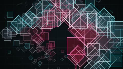 Cybernetic Obsidian Shards Horizontal 30fps