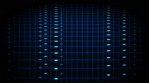Cyberpunk Digital Grid Network and