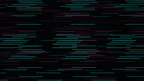 Cyberpunk Glitch Kinetic Overflow Horizontal