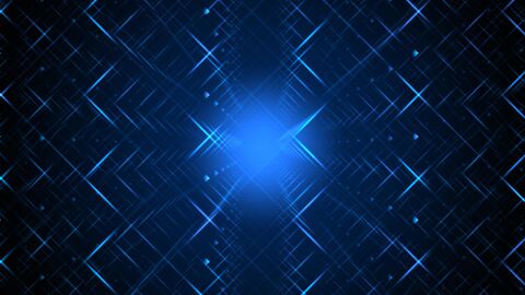 Dark Cyber Diamond Grid Overflow