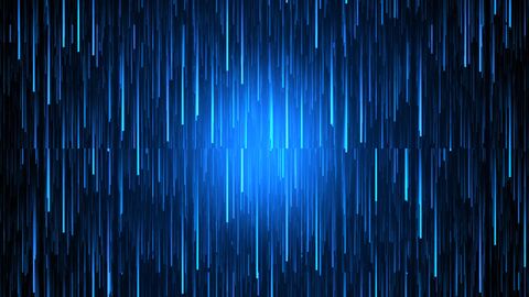 Dark Cyber Digital Rain Overflow
