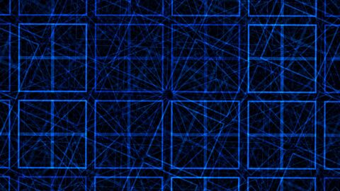 Dark Cyber Full Frame Geometric