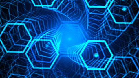 Dark Cyber Matrix Hexagon Overflow