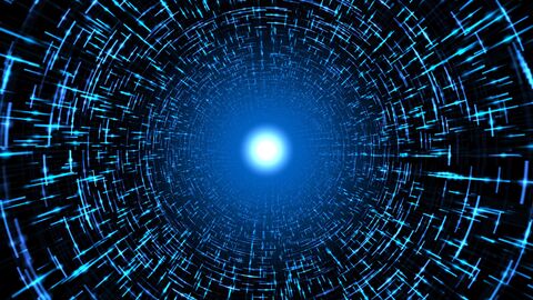 Dark Cyber Tunnel Maze Overflow