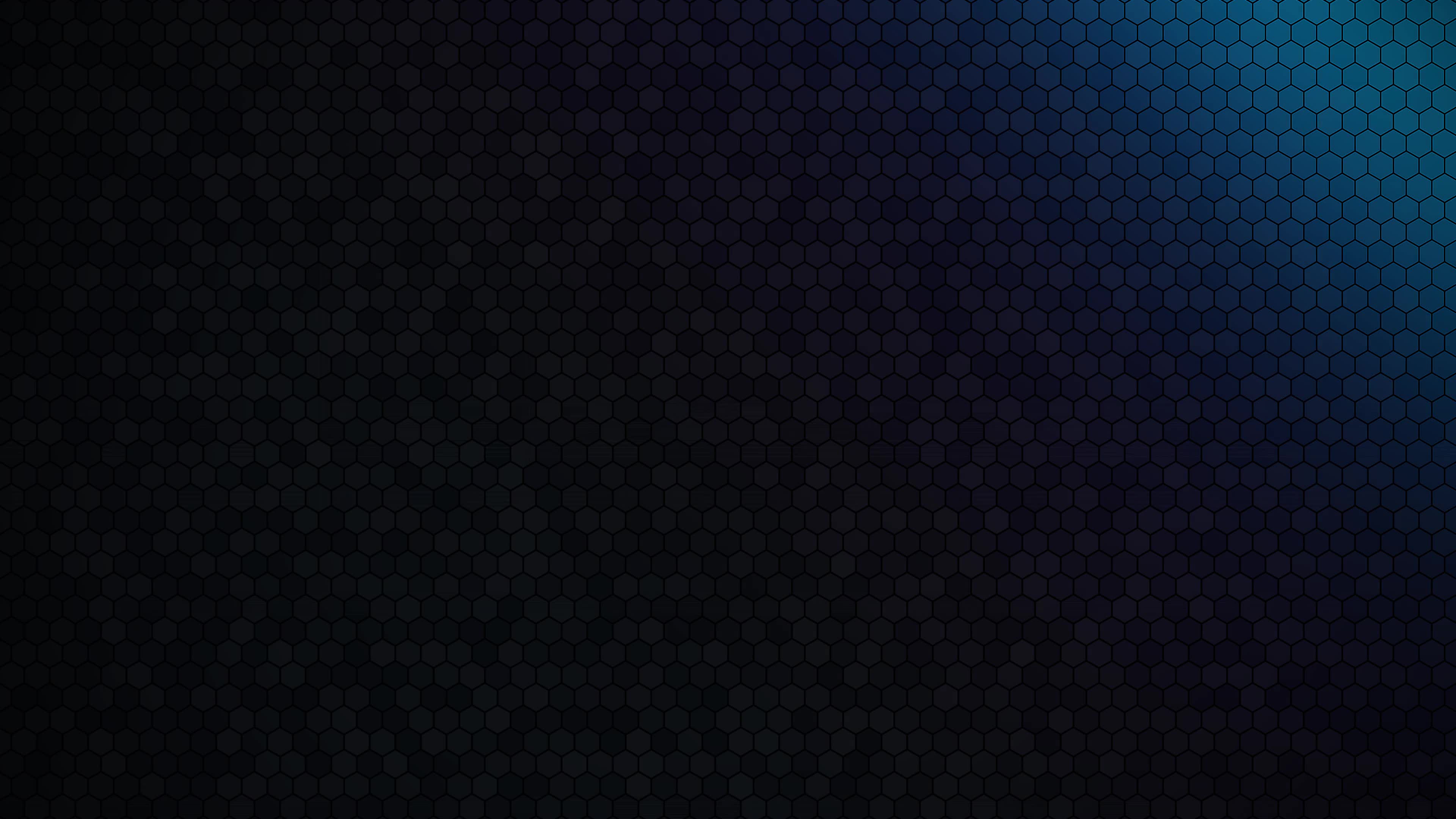 Dark Holographic Glare Hex Grid