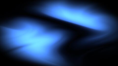 Dark Midnight Aurora Fluid Abstract