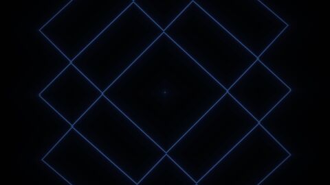 Dark Midnight Crystal Lattice Abstract