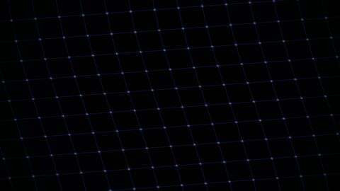 Dark Midnight Cyber Mesh Abstract