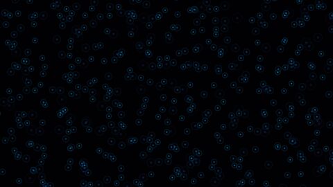 Dark Midnight Cybernetic Particle Web