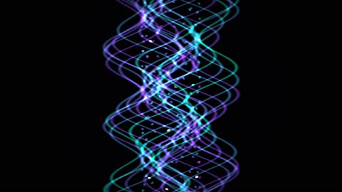Dark Midnight DNA Helix Stream