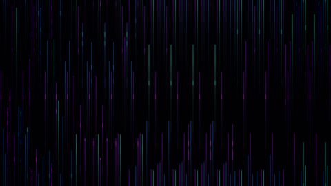 Dark Midnight Data Waterfall Streaming