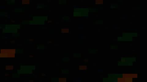 Dark Midnight Digital Glitch Fractal