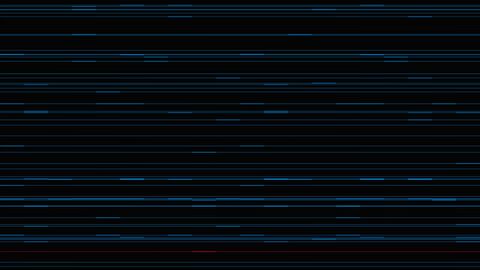 Dark Midnight Digital Glitch Scanner