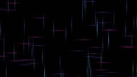 Dark Midnight Fiber Optic Data