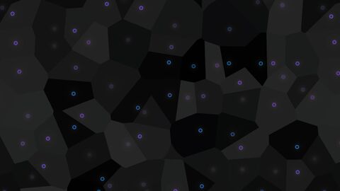 Dark Midnight Geometric Poly Grid