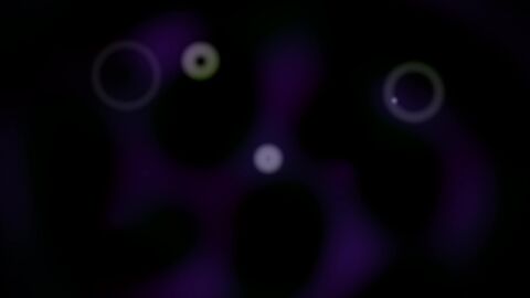 Dark Midnight Molten Glass Ripple