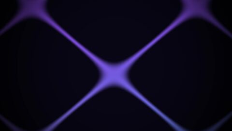 Dark Neon Wave Motion Background