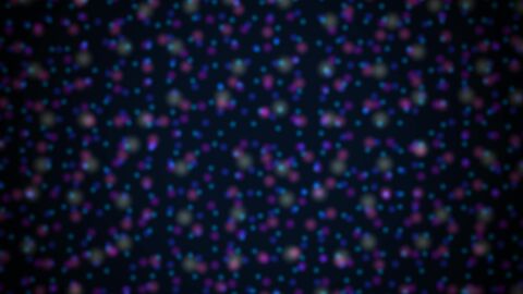Dark Particle Stream Motion Horizontal