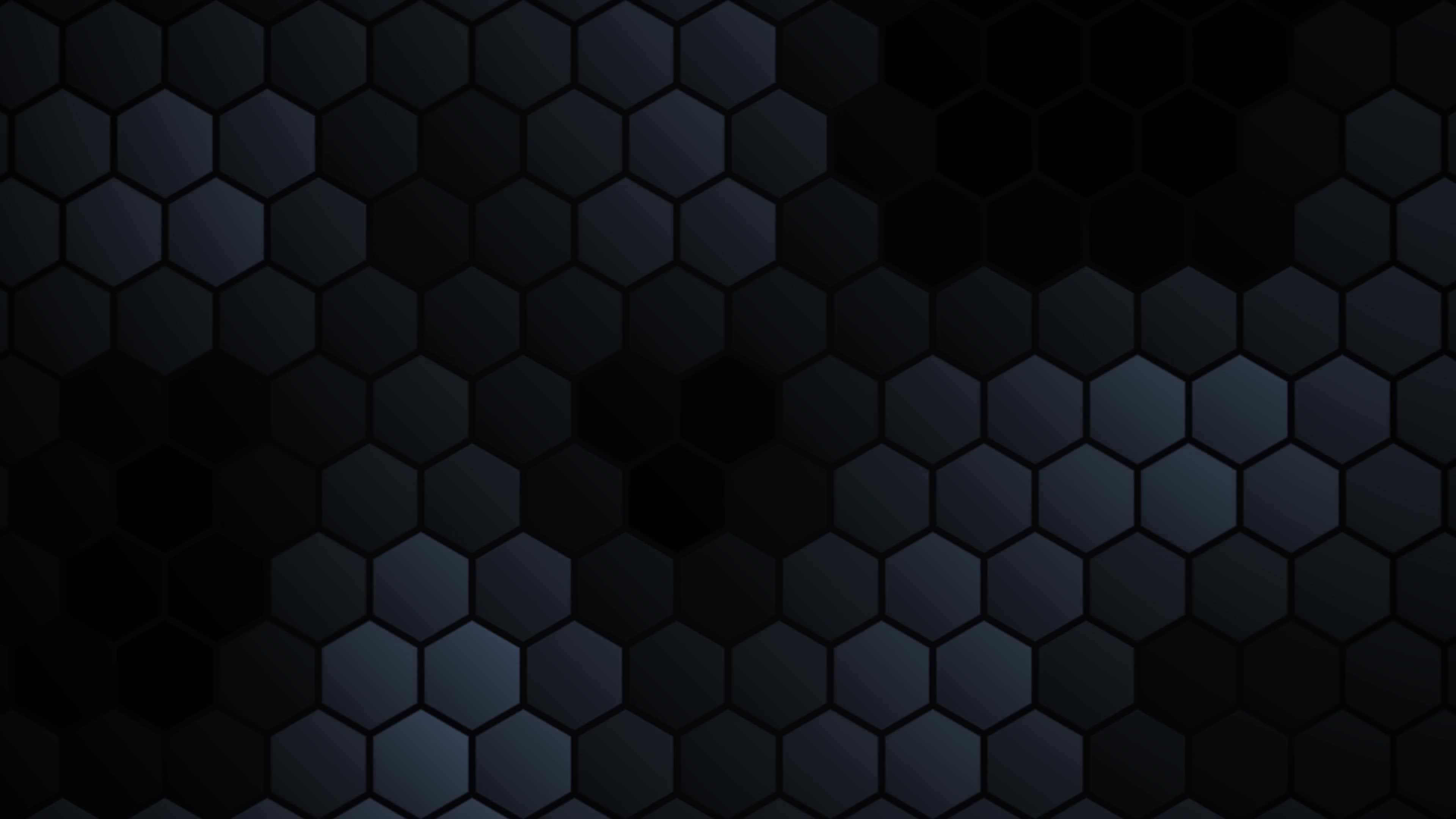 Dark Topographic Hexagon Surface Background