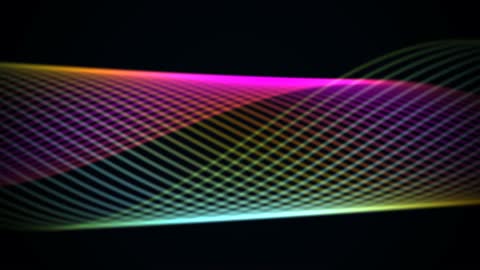 Data Wave Visualization Futuristic Background