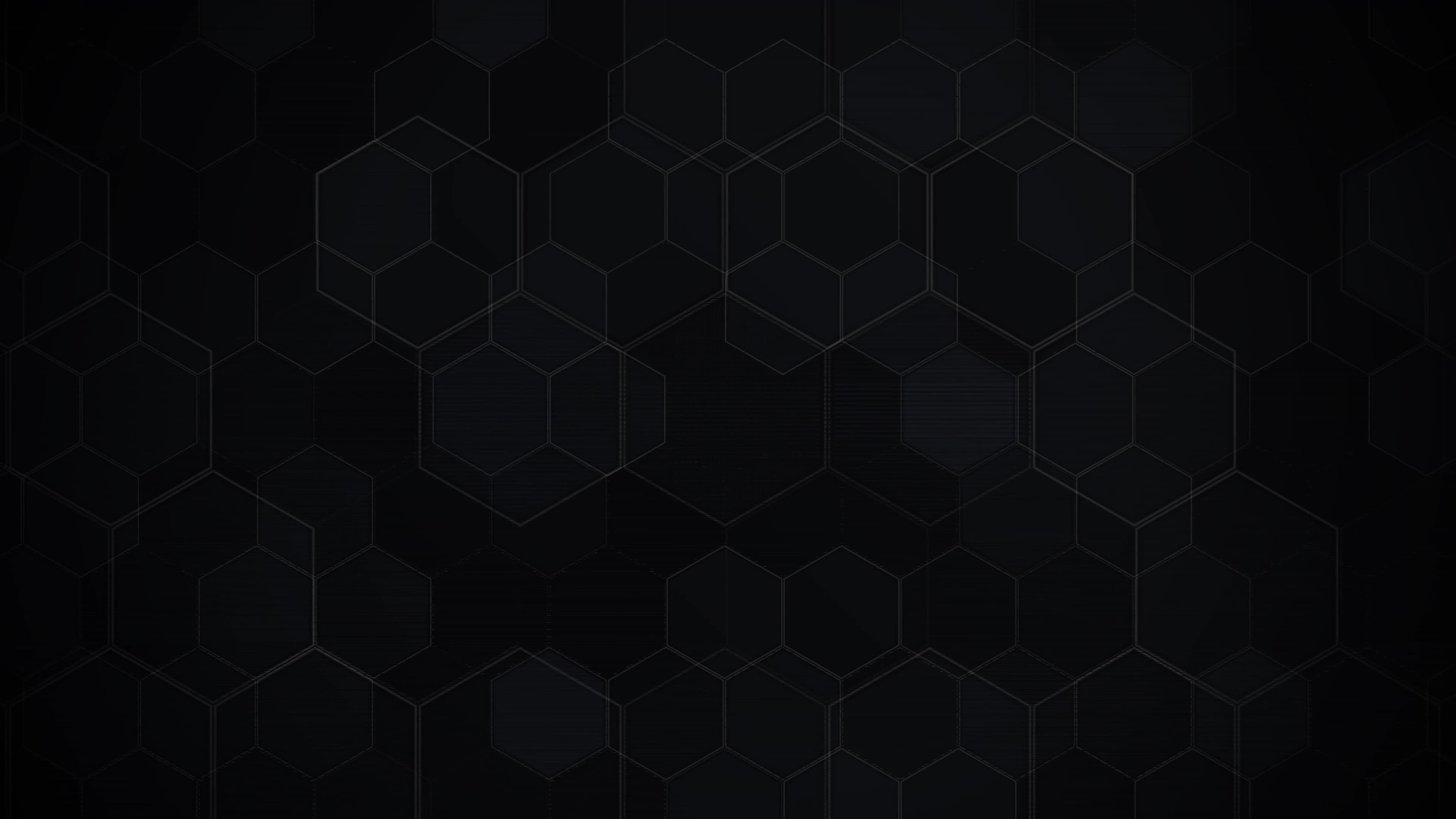 Deep Dark Hexagon Layered Background