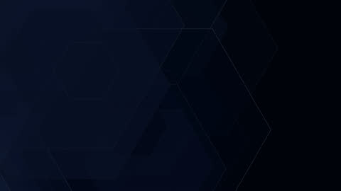 Deep Night Blue Hexagons with