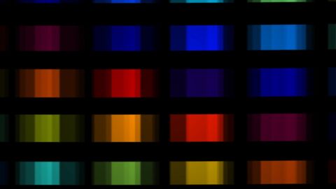 Dense Abstract Building Motion Background