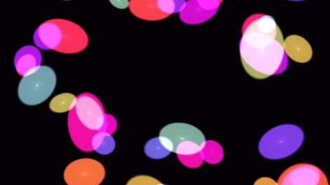Dense Candy Pop Abstract Motion