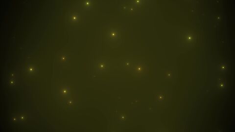 Dense Golden Fireflies and Enchanted