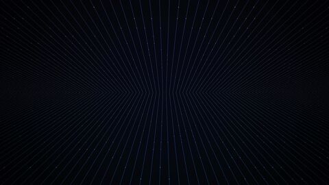 Dense Neon Wireframe Scan Loop