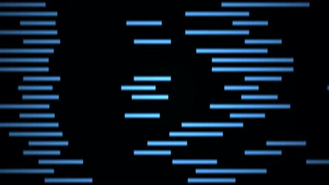 Digital Glitch Data Stream Background