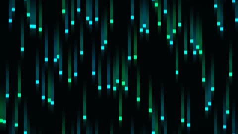 Digital Rain Cyber Matrix Style