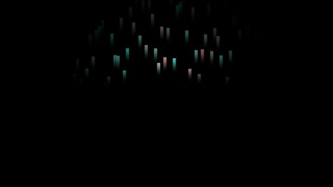 Digital Rain Flow Horizontal 30fps